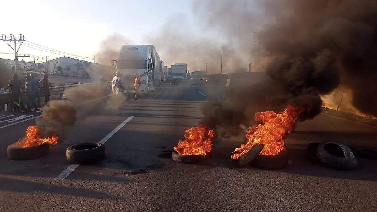 bloqueo autopista